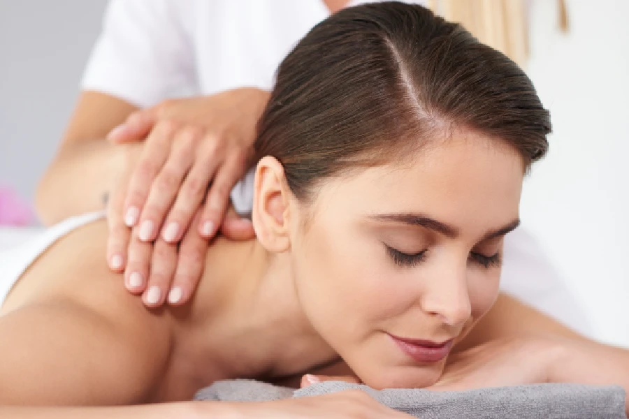Relaxing massage for stress relief and wellness at Skin Kouture